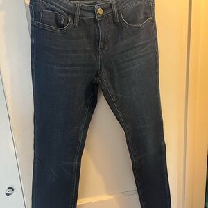 Anthropologie Pilcro Dark Blue Women's Skinny Straight Leg Jeans